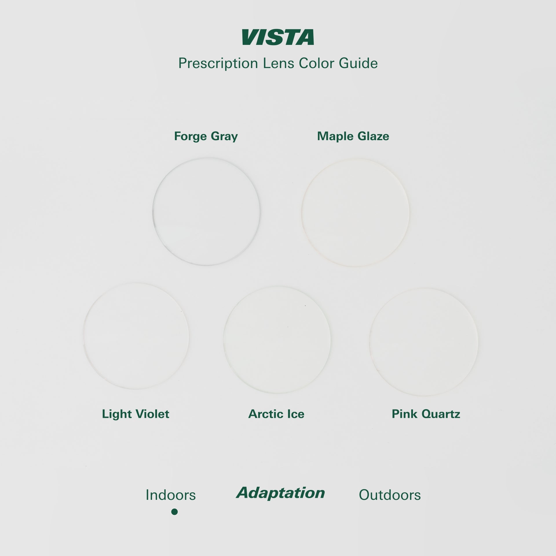 Prescription Lens Color Guide